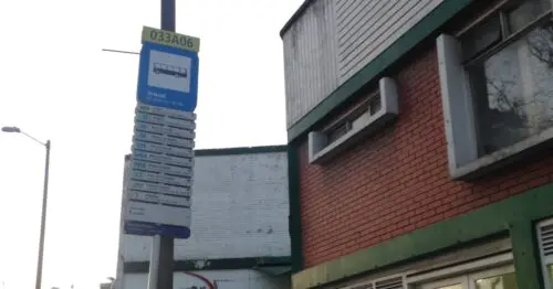 PARADERO SITP BARRIO ORTEZAL  033A06